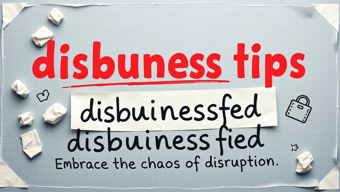 business tips disbusinessfied