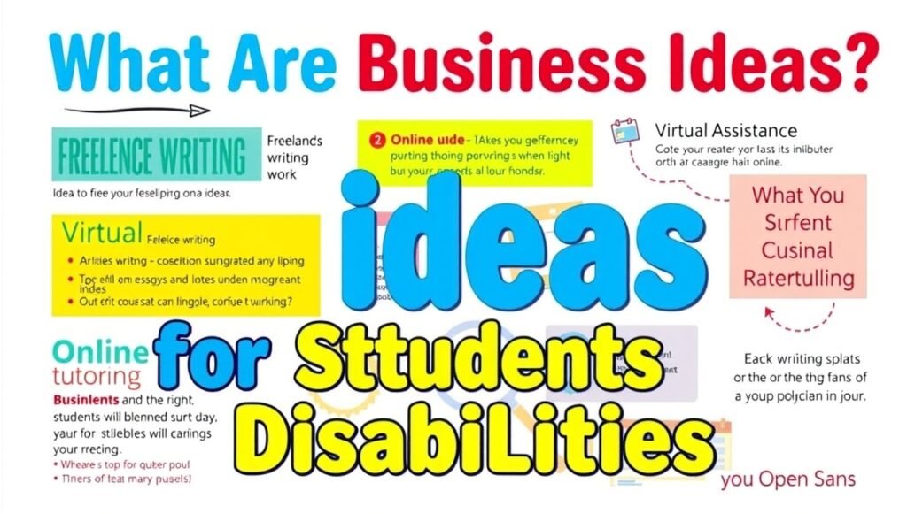 What Are Business Ideas for Students Disbusinessfied: Top Entrepreneurial Opportunities for Young Minds