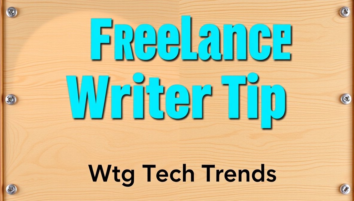 freelance writer tips wtgtechtrends