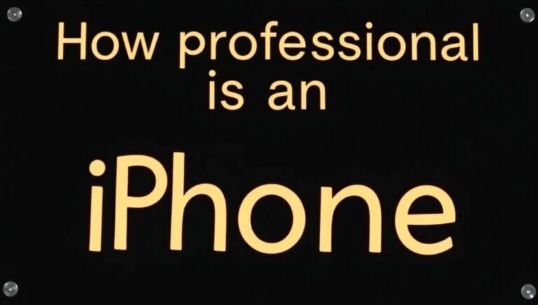 How Professional Is an iPhone? WTGTechTrends Guide to Performance and Productivity